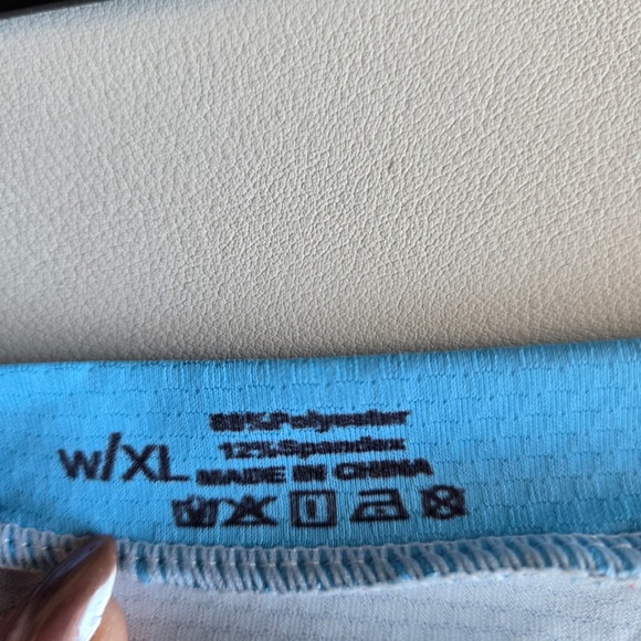 Wulibike Blue Ombre Long Sleeve Cycling Jersey Women's XL Athletic Zip Road Bike - Picture 5 of 9